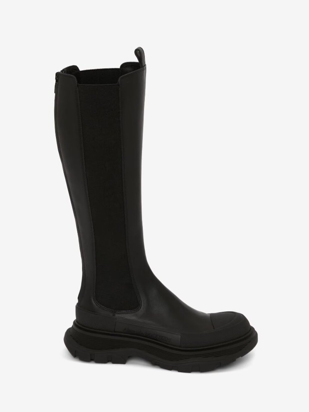 Alexander McQueen Tread Slick Knee-high Boot Black EU 37